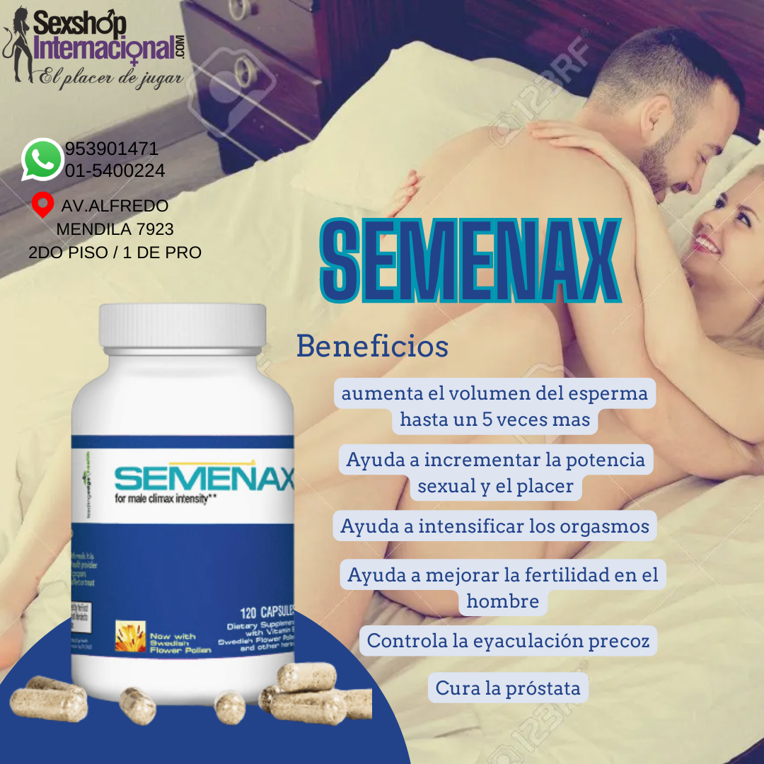 SEMENAX INCREMENTADOR DE SEMEN